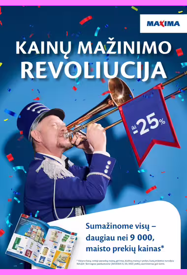 Maxima akcijų leidinys (Galioja nuo 04-06 iki 04-16)
