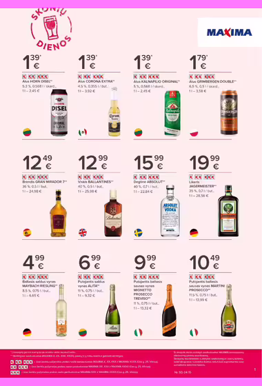 Maxima akcijų leidinys (Galioja nuo 04-06 iki 04-16)