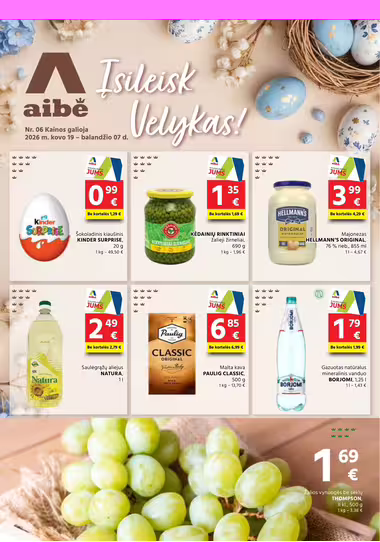 Šilutės prekyba akcijų leidinys (Galioja nuo 04-09 iki 04-21)